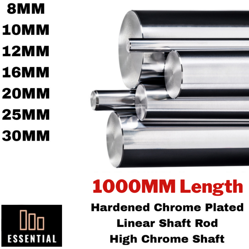 Aluminium and steel round shaft stock